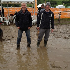 Muddymoles (Kev and Jez) in the slop at Mountain Mayhem 2012 Muddymoles (Kev and Jez) in the slop at Mountain Mayhem 2012