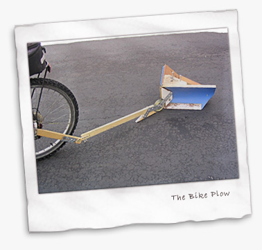 The Bike Plow The Bike Plow